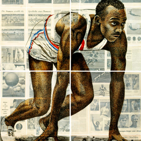 Jesse Owens, Berlin 1936 by Rinaldo Hopf